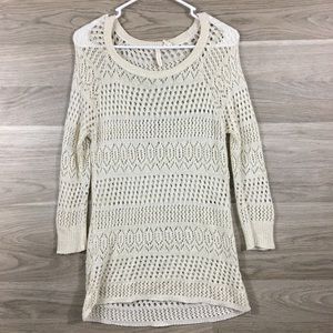 Red Camel Crochet Top Women's Medium